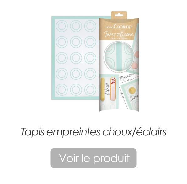 Tapis empreintes choux - ScrapCooking